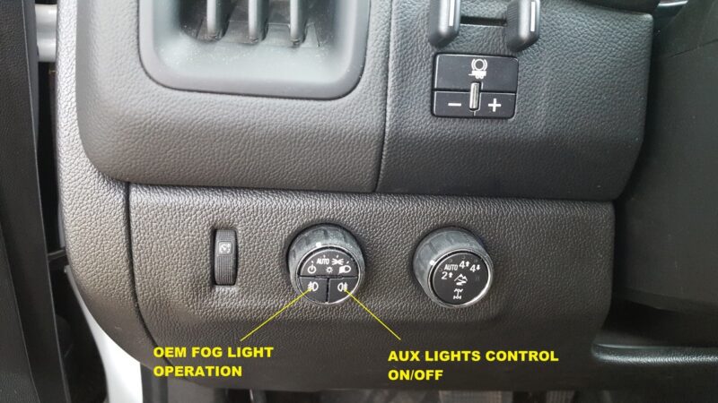 SasquatchParts OE-Style Auxiliary Light Switch Kits for 2015-2022 Colorado/Canyon - Image 4